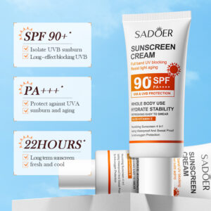 SADOER Spf 90+ Sunscreen For Face & Whole Body Use UV Protector